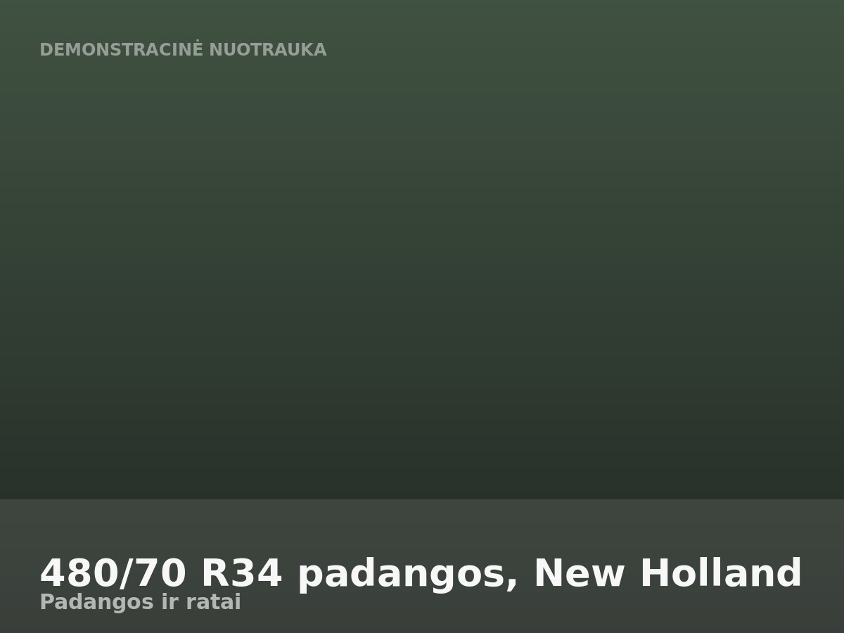 480/70 R34 padangos, New Holland