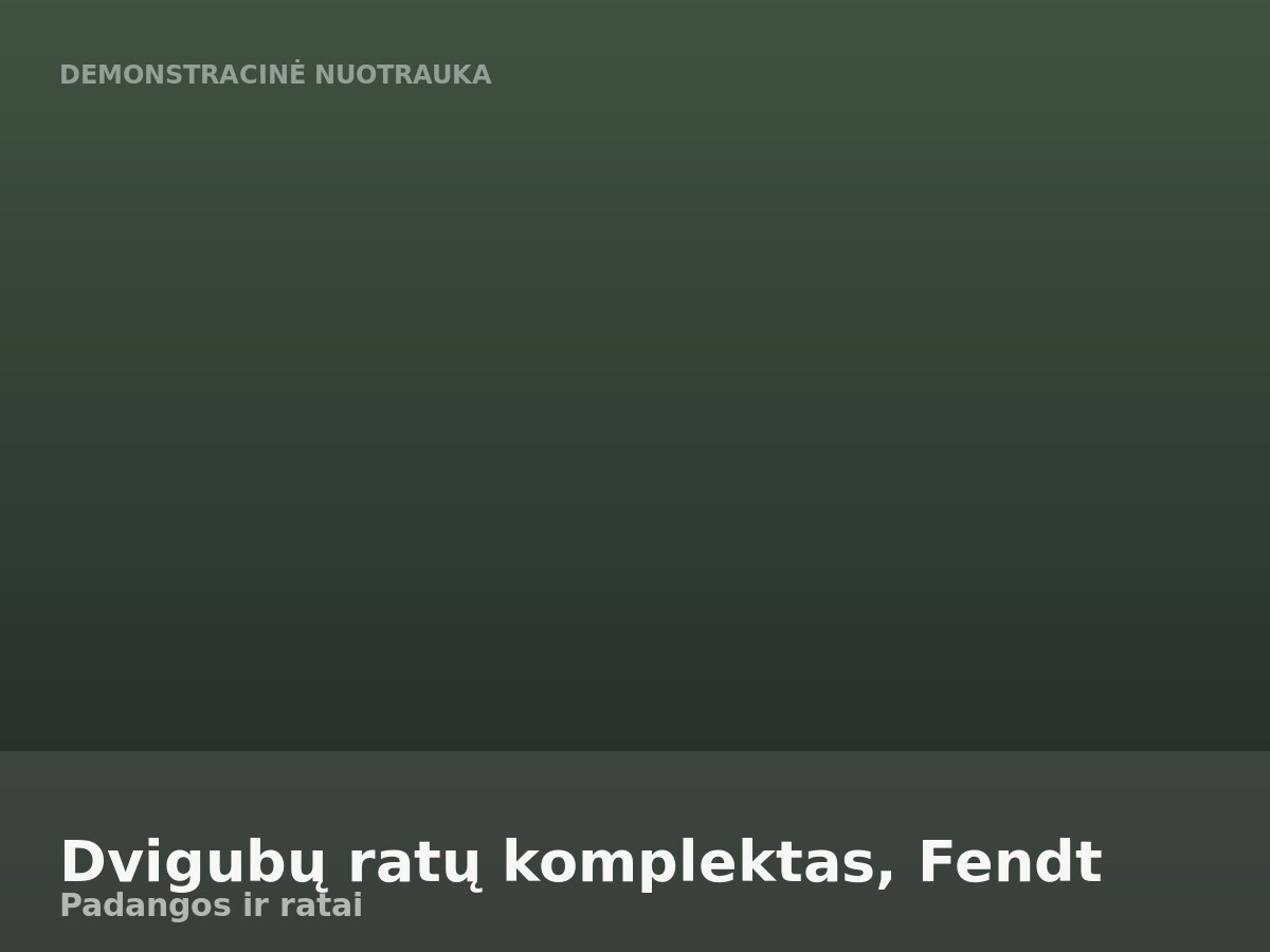 Dvigubų ratų komplektas, Fendt