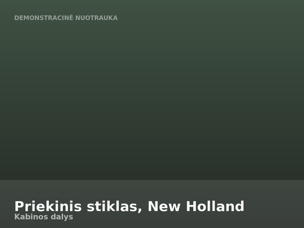 Priekinis stiklas, New Holland