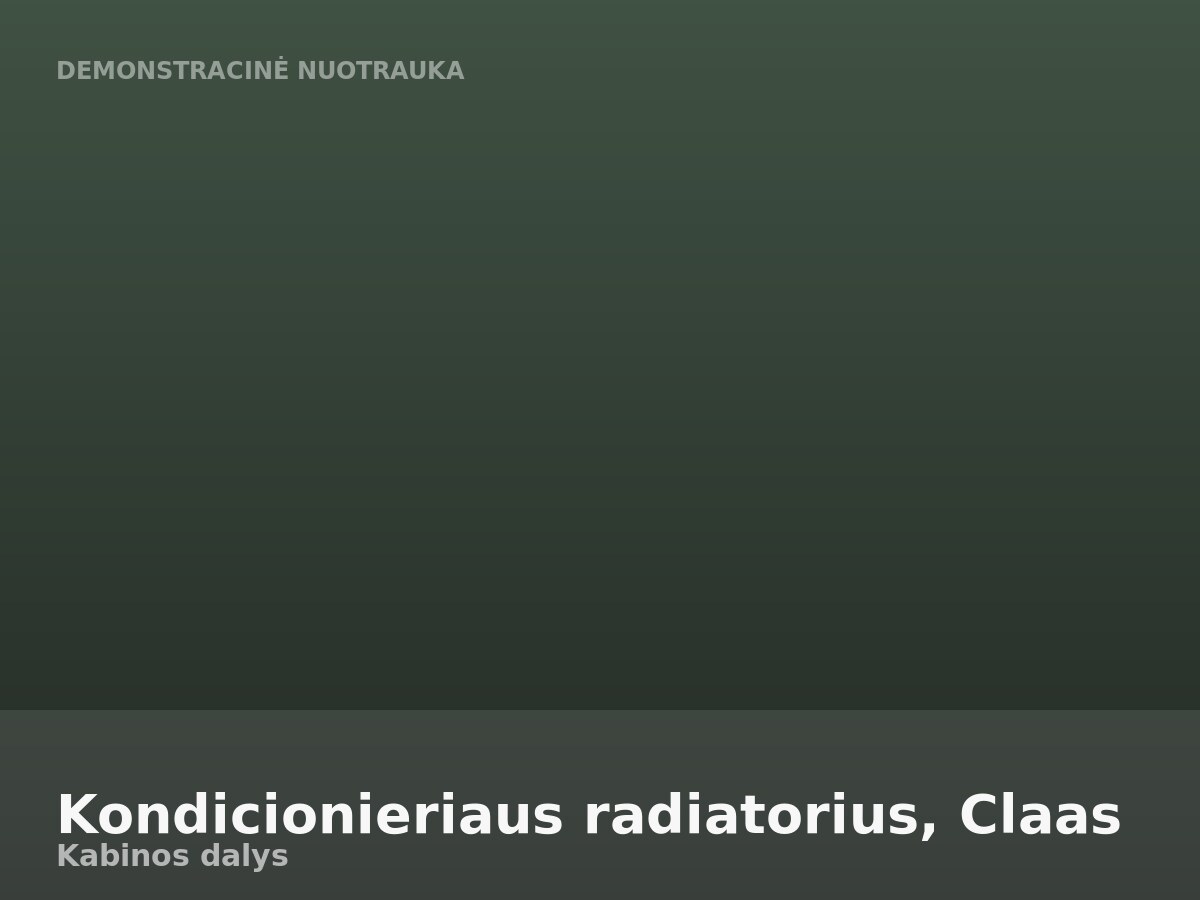 Kondicionieriaus radiatorius, Claas