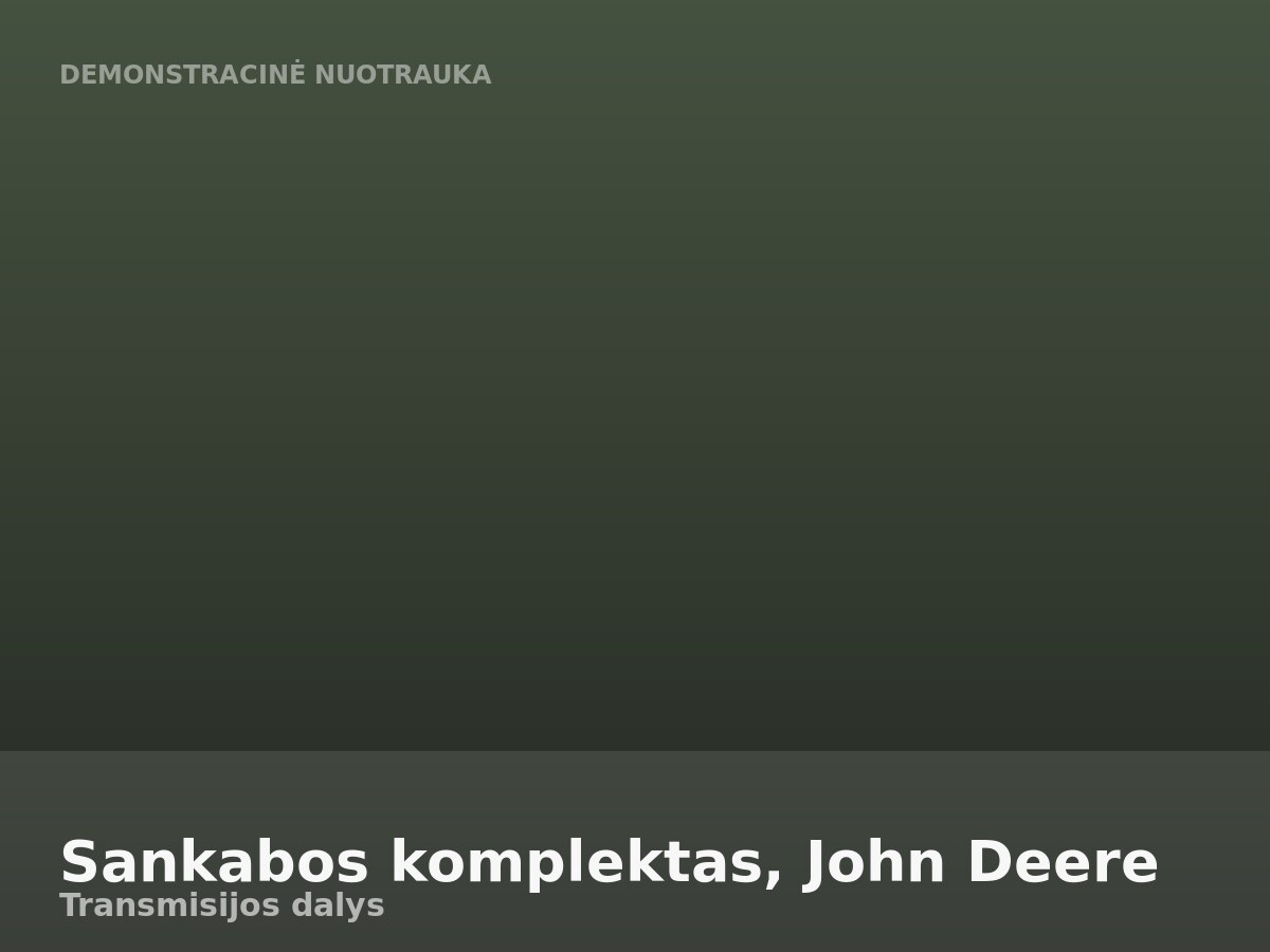 Sankabos komplektas, John Deere