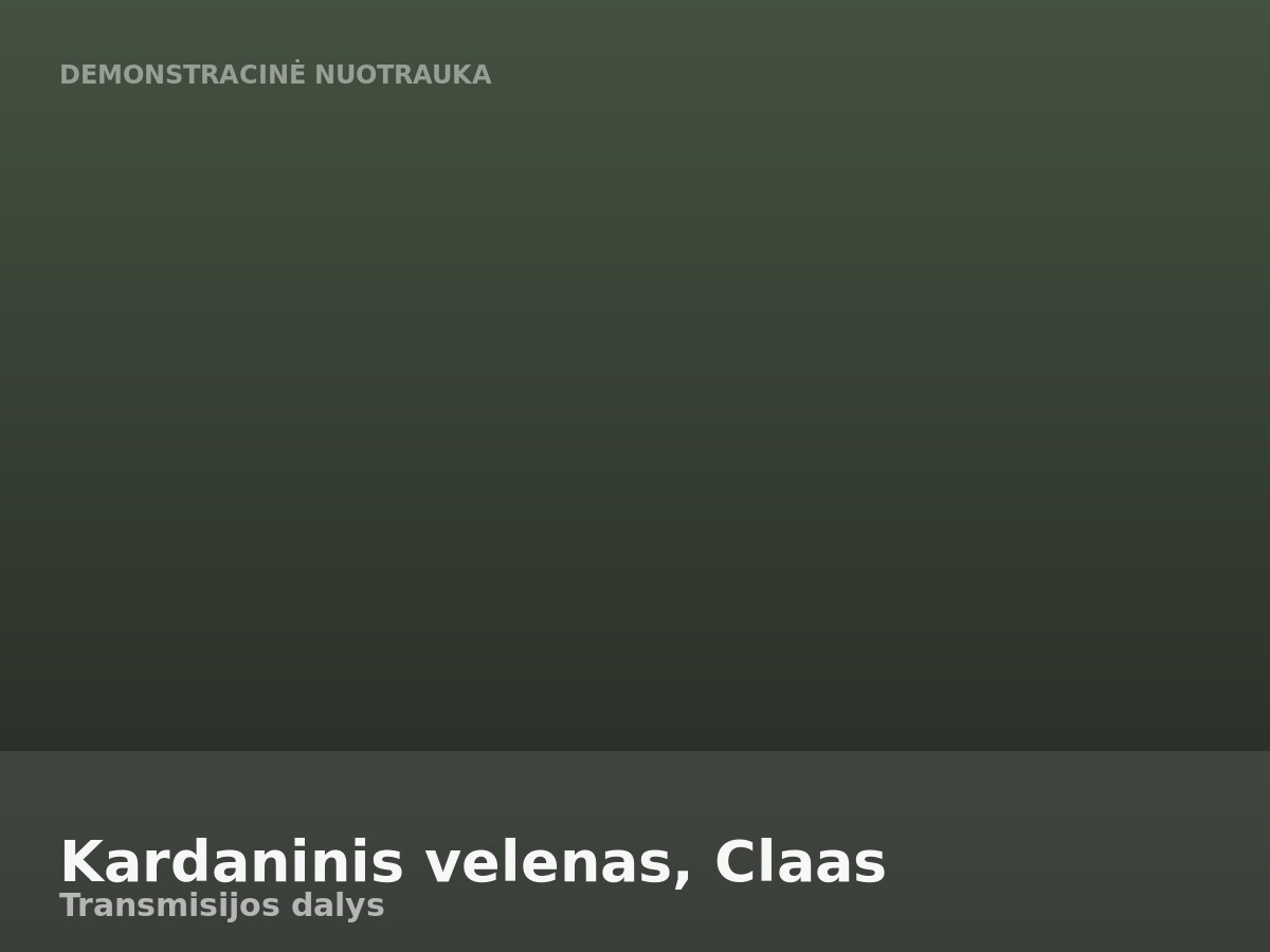 Kardaninis velenas, Claas