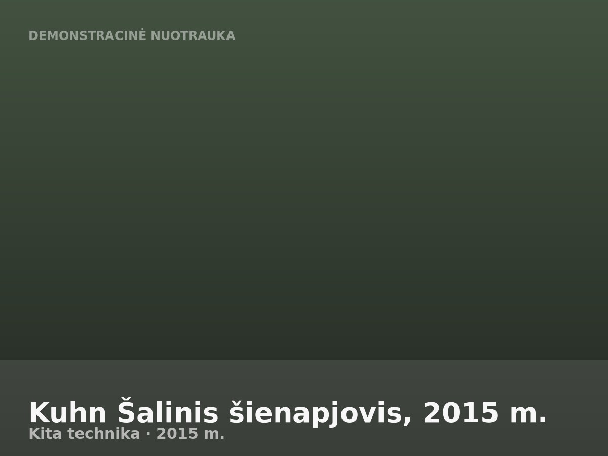 Kuhn Šalinis šienapjovis, 2015 m.