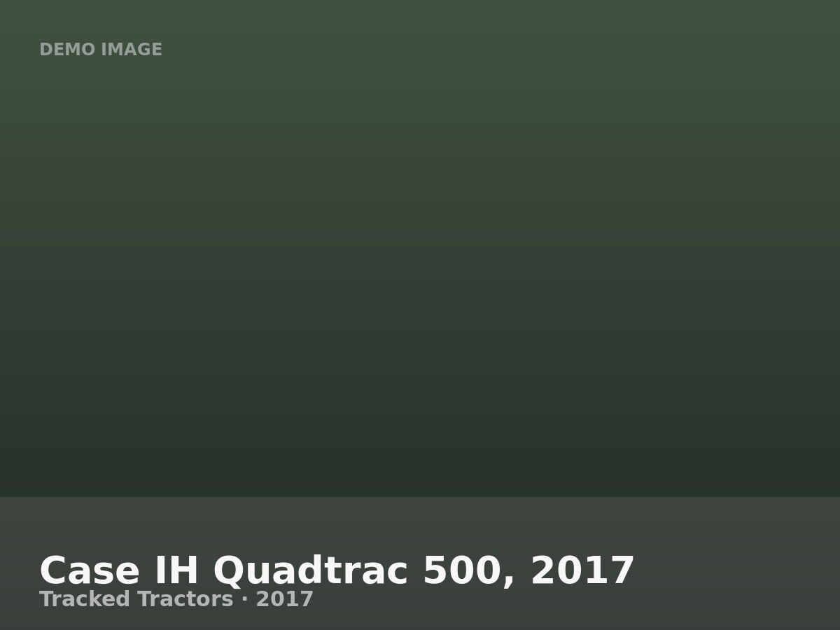Case IH Quadtrac 500, 2017