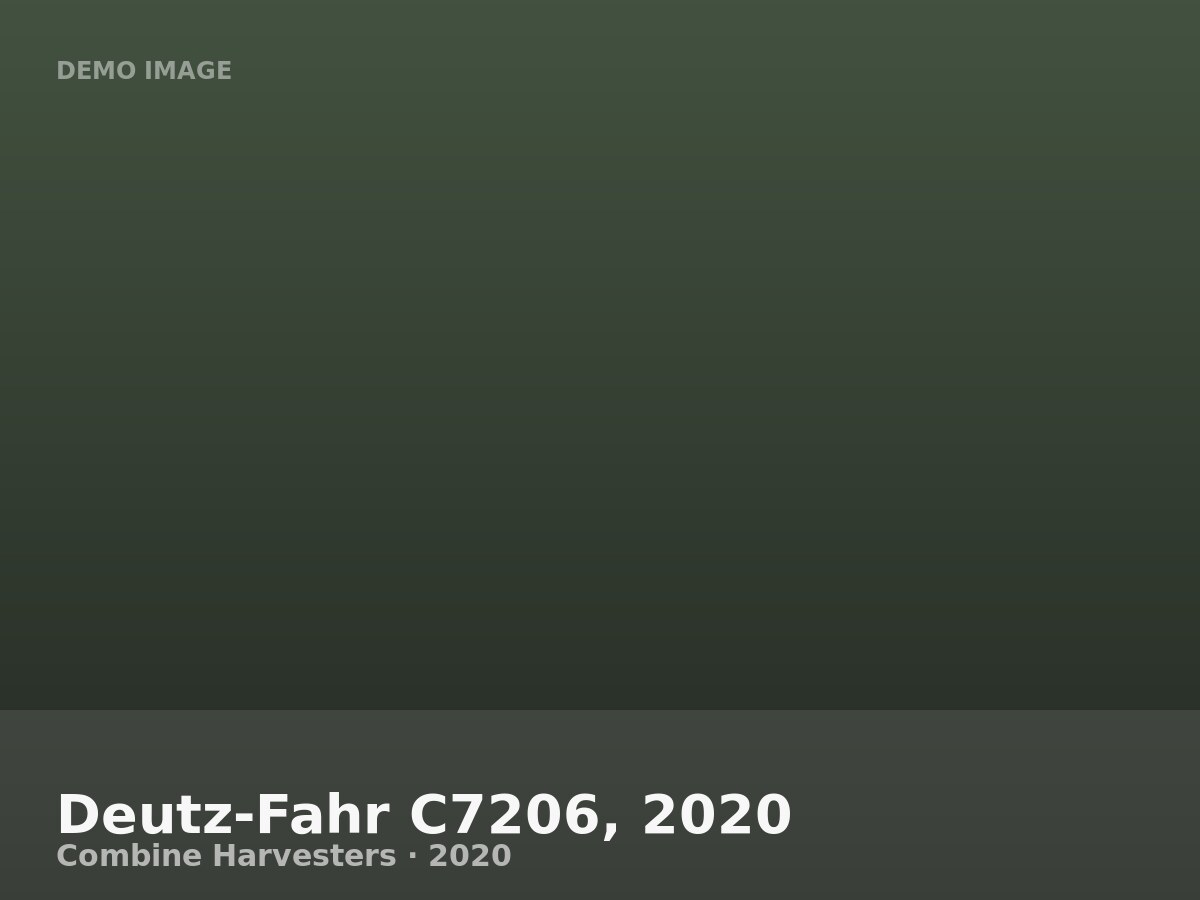 Deutz-Fahr C7206, 2020