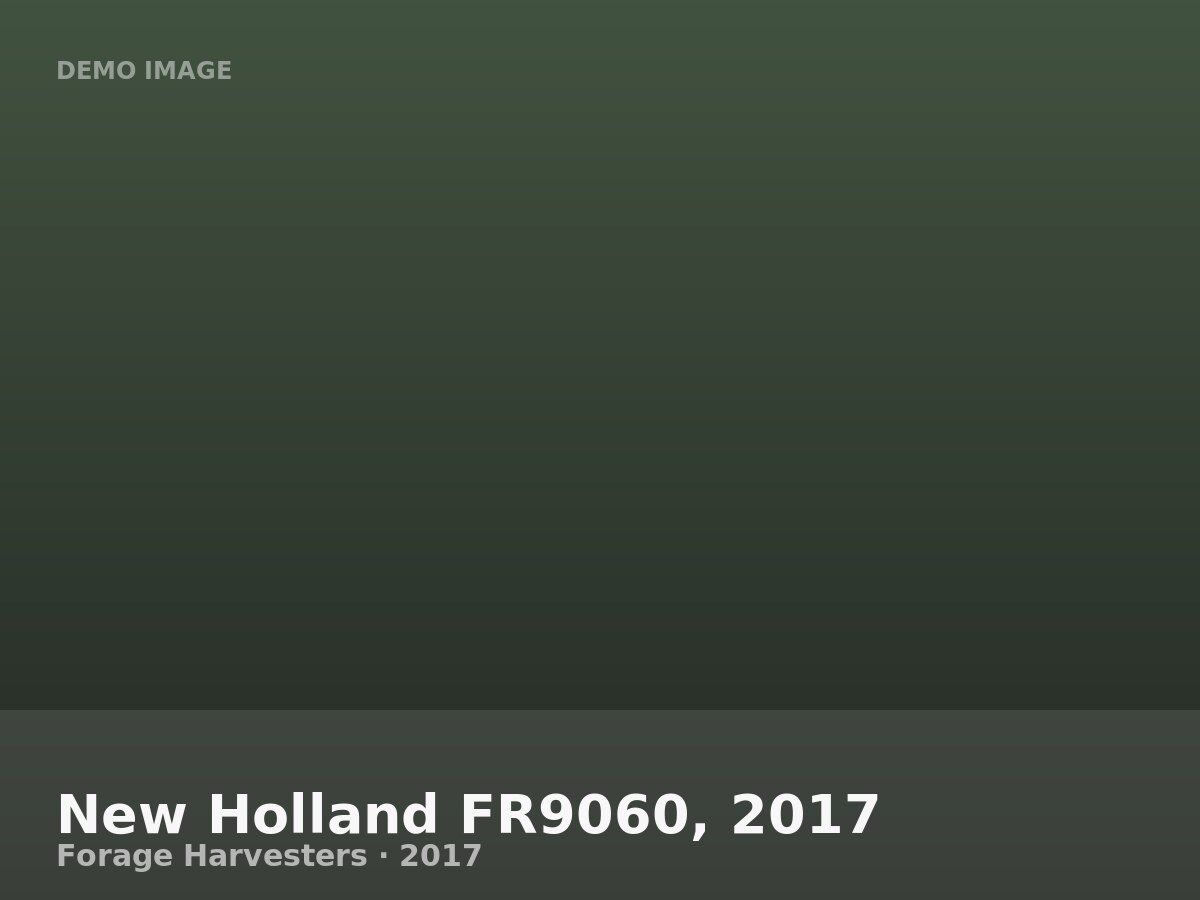 New Holland FR9060, 2017