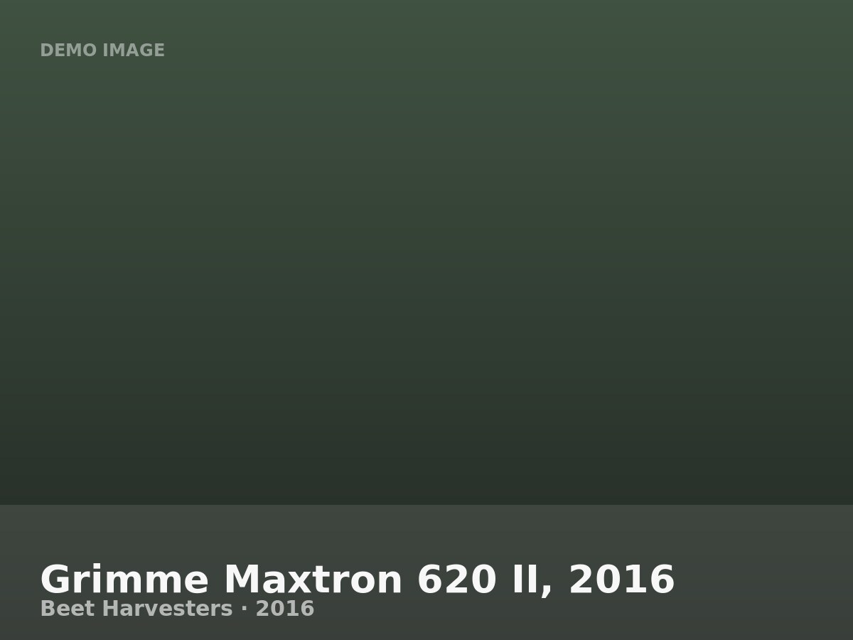 Grimme Maxtron 620 II, 2016