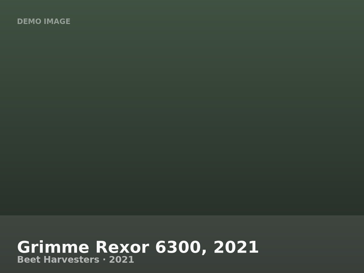 Grimme Rexor 6300, 2021