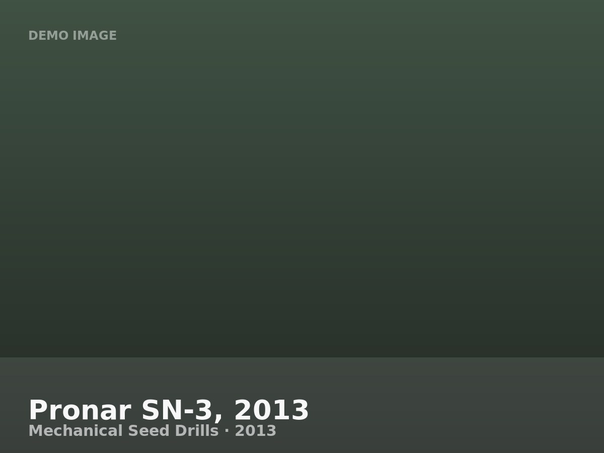 Pronar SN-3, 2013