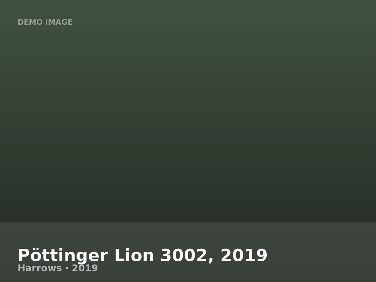 Pöttinger Lion 3002, 2019