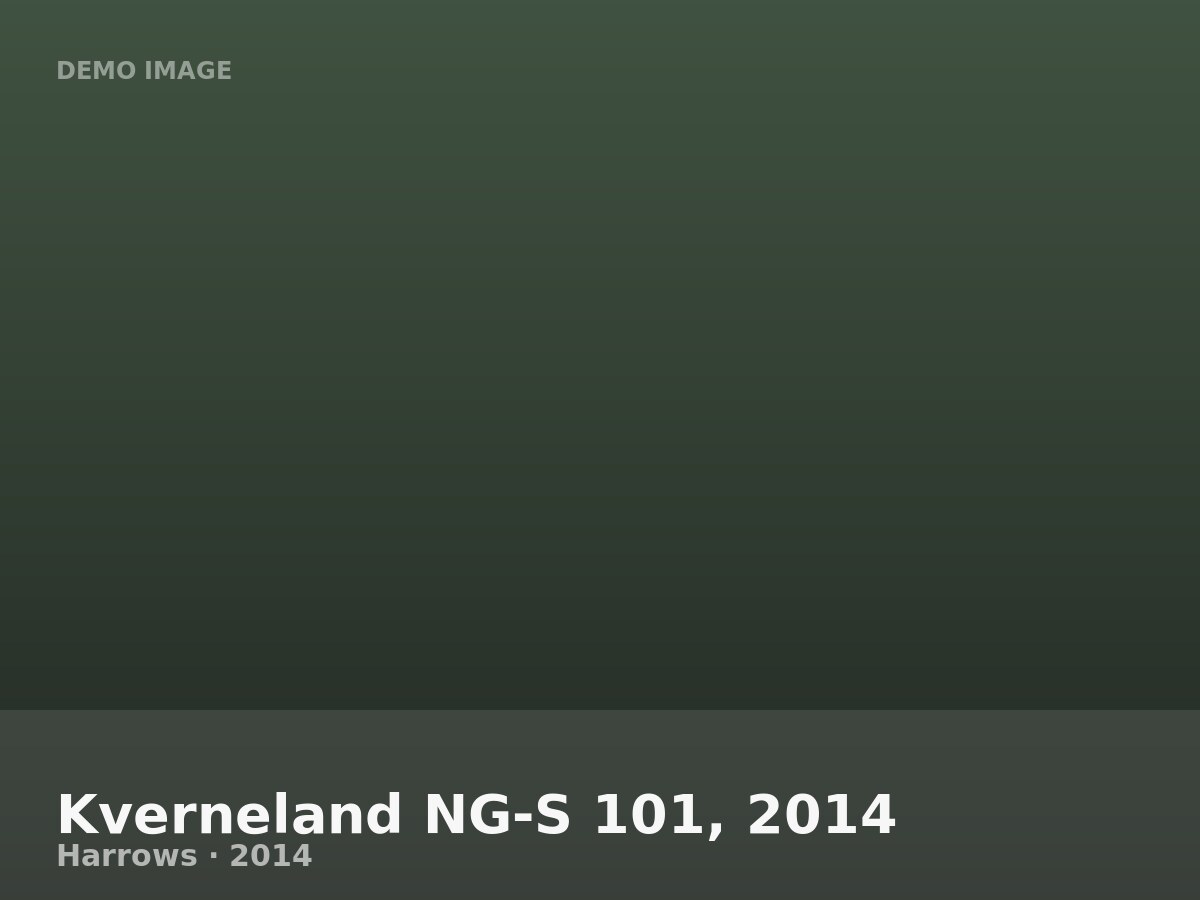 Kverneland NG-S 101, 2014