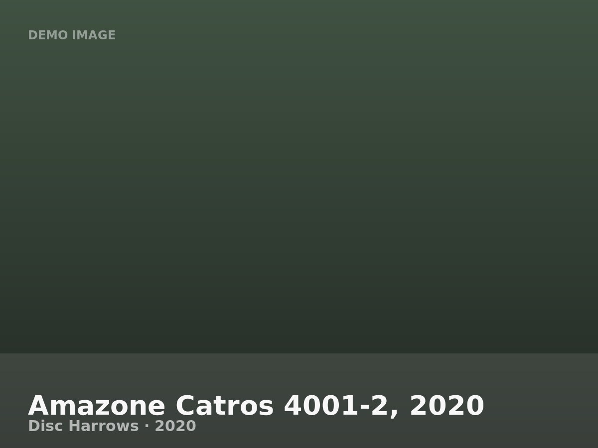 Amazone Catros 4001-2, 2020