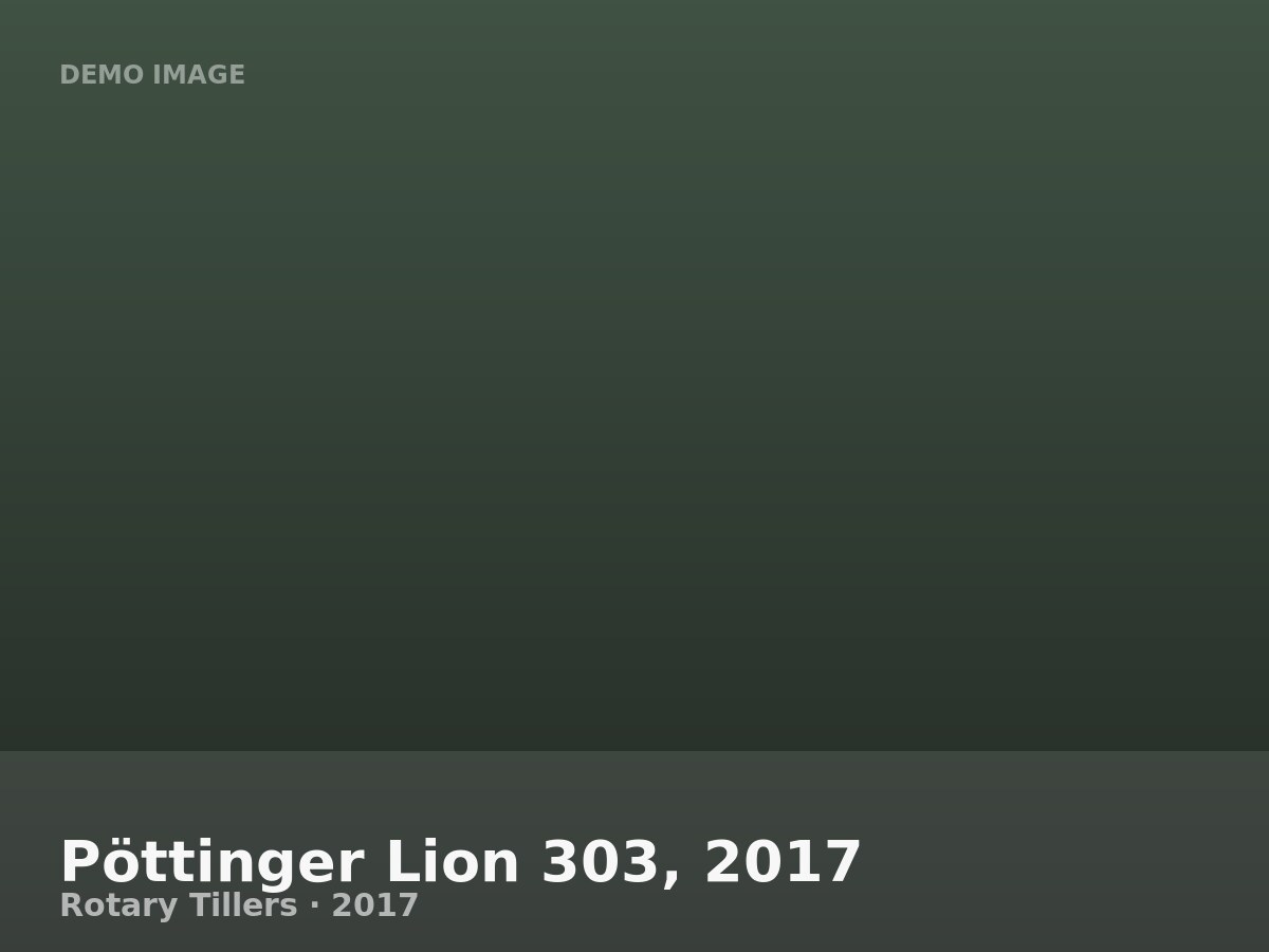 Pöttinger Lion 303, 2017