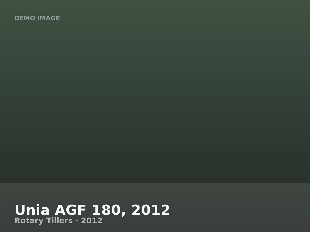 Unia AGF 180, 2012