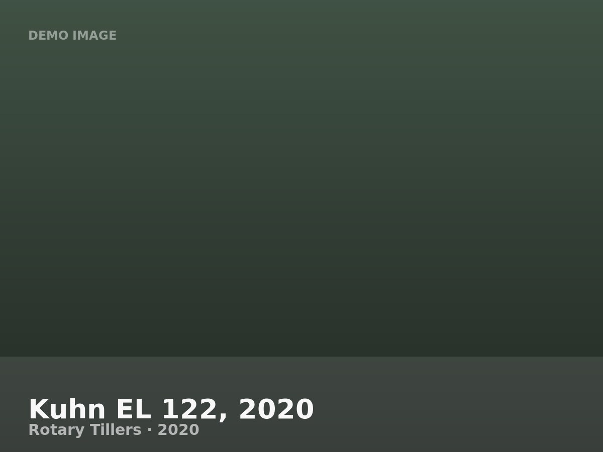 Kuhn EL 122, 2020