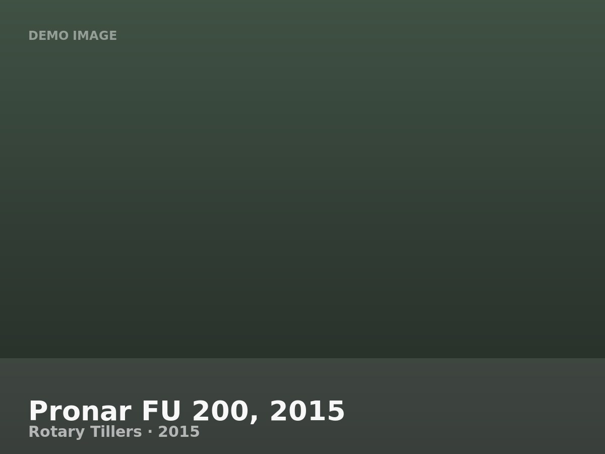 Pronar FU 200, 2015