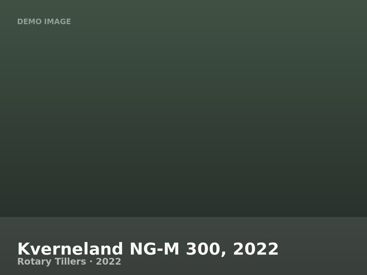 Kverneland NG-M 300, 2022