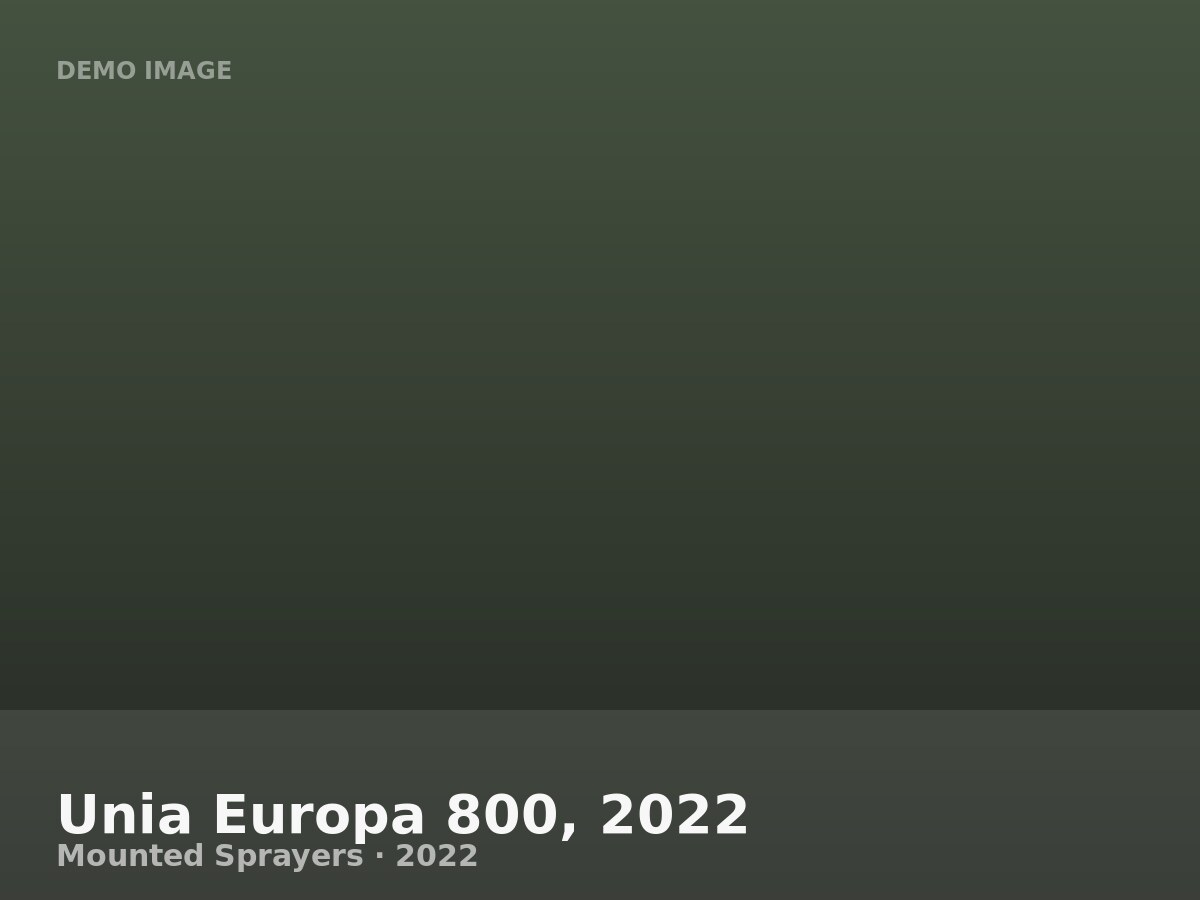 Unia Europa 800, 2022
