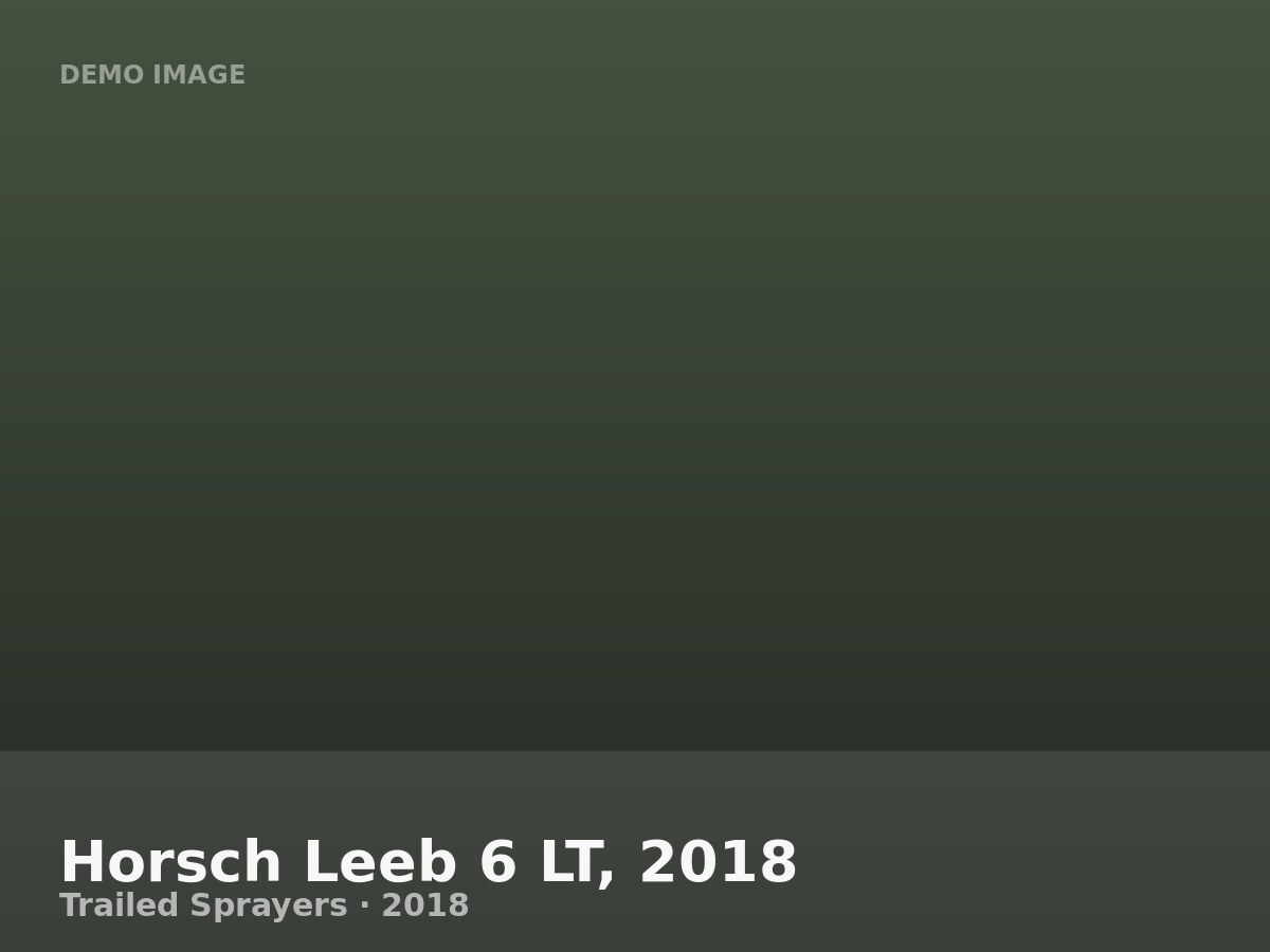 Horsch Leeb 6 LT, 2018