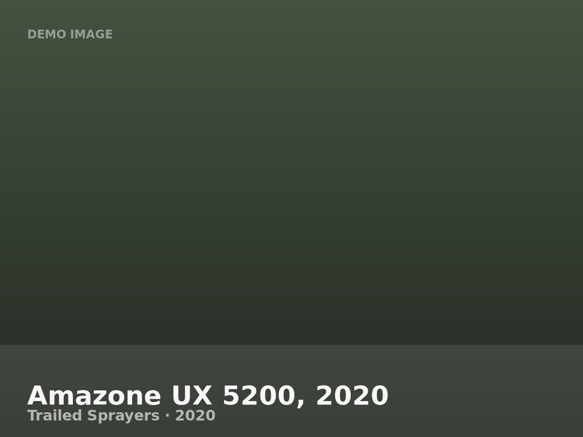 Amazone UX 5200, 2020