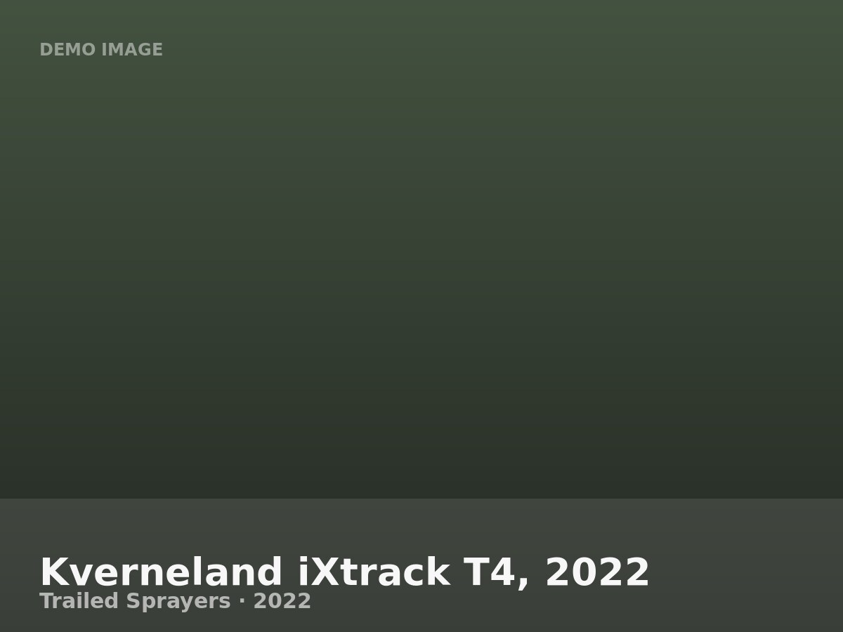Kverneland iXtrack T4, 2022