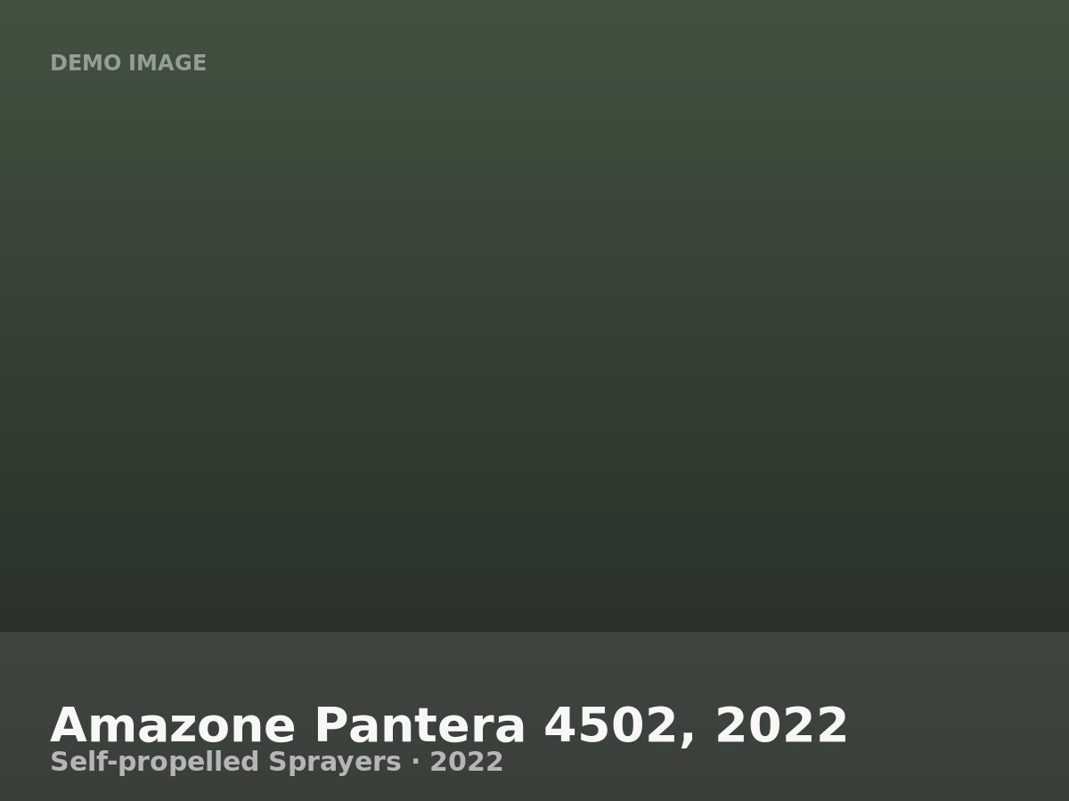 Amazone Pantera 4502, 2022