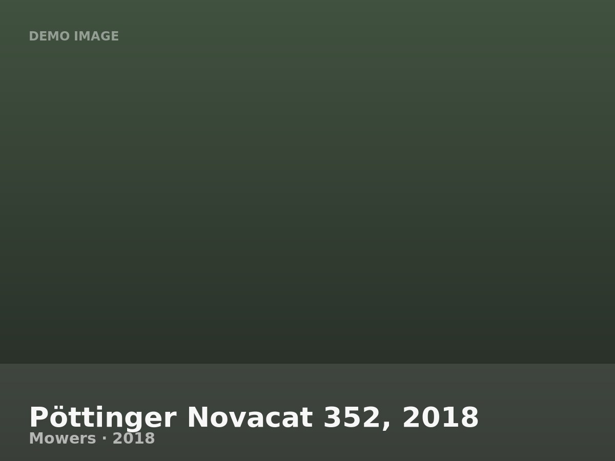 Pöttinger Novacat 352, 2018
