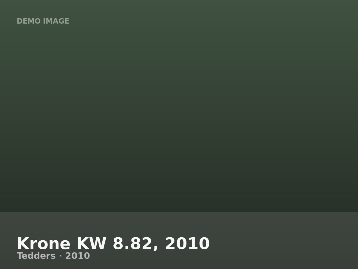 Krone KW 8.82, 2010