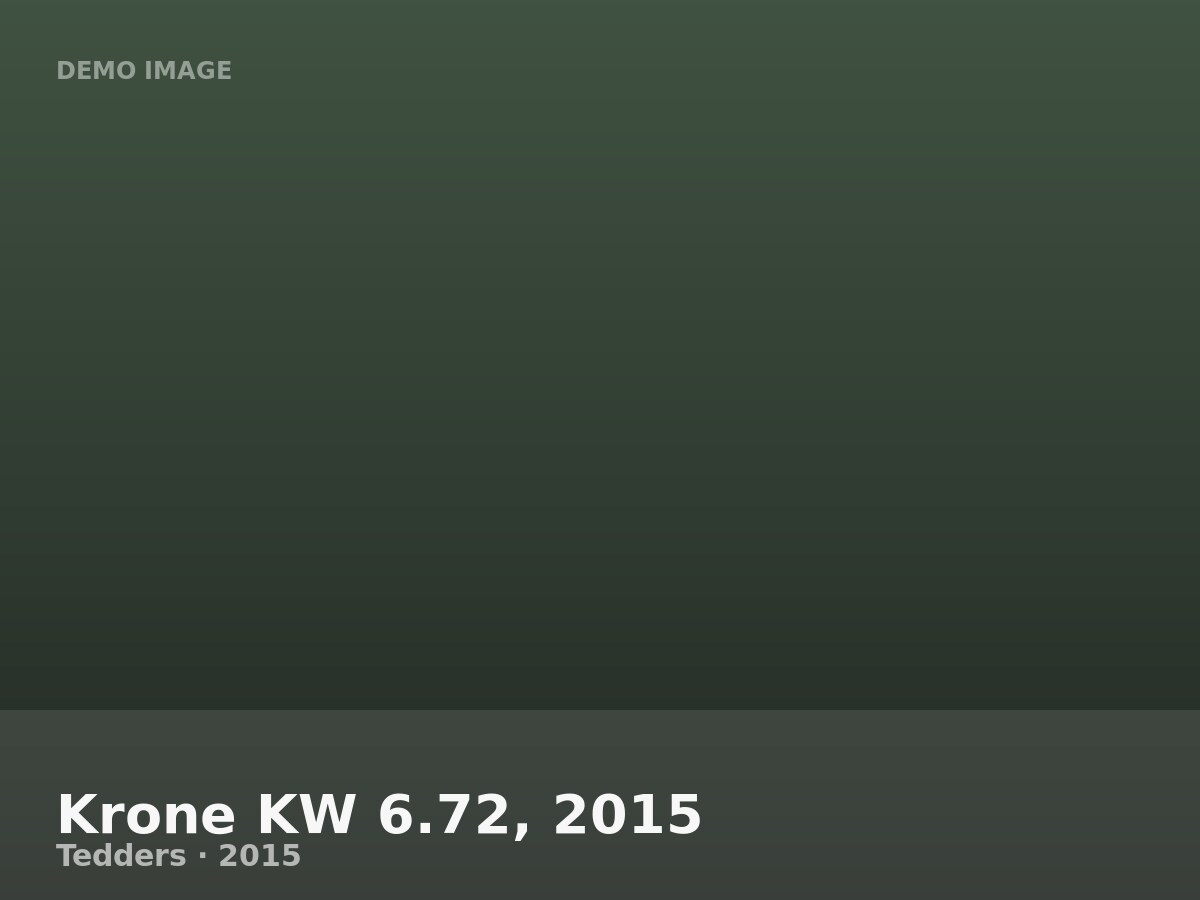 Krone KW 6.72, 2015