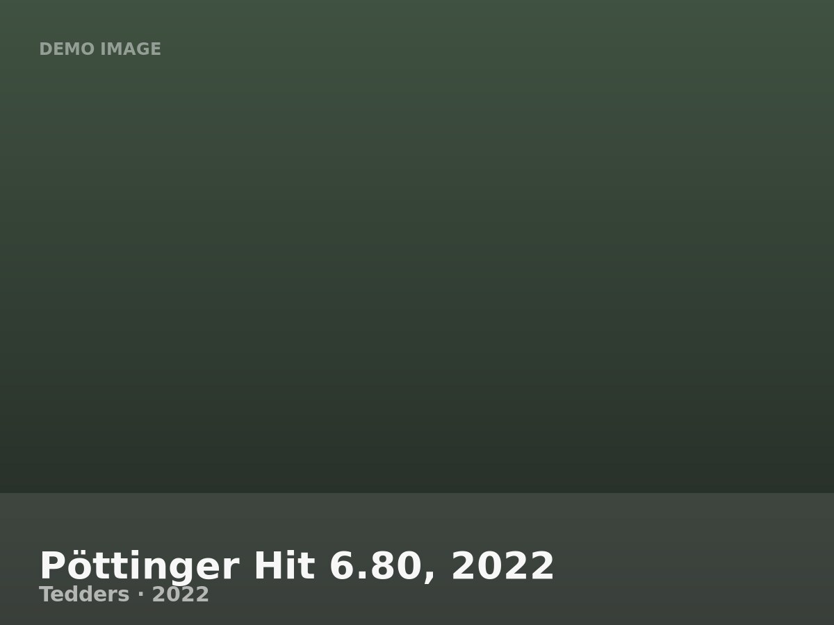 Pöttinger Hit 6.80, 2022