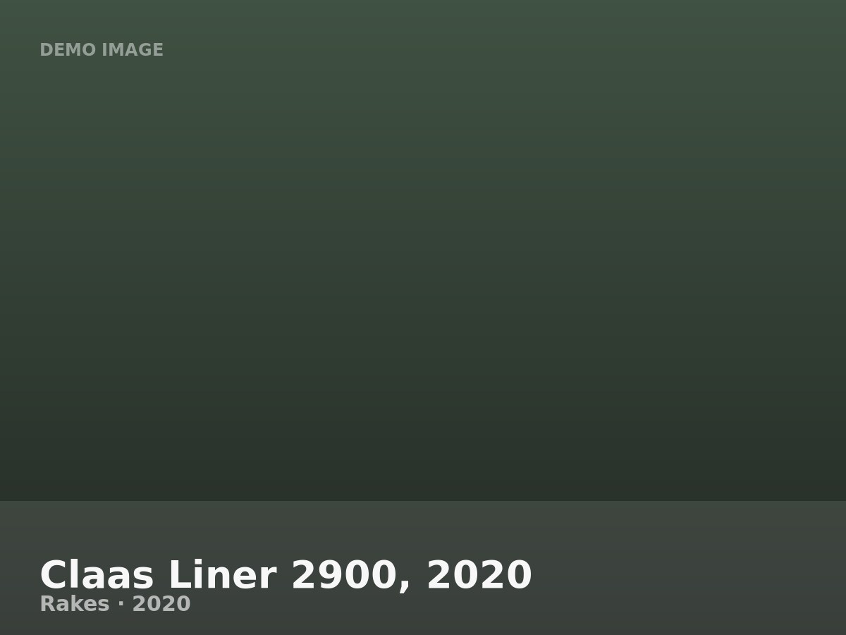Claas Liner 2900, 2020