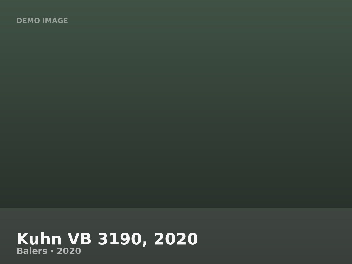 Kuhn VB 3190, 2020