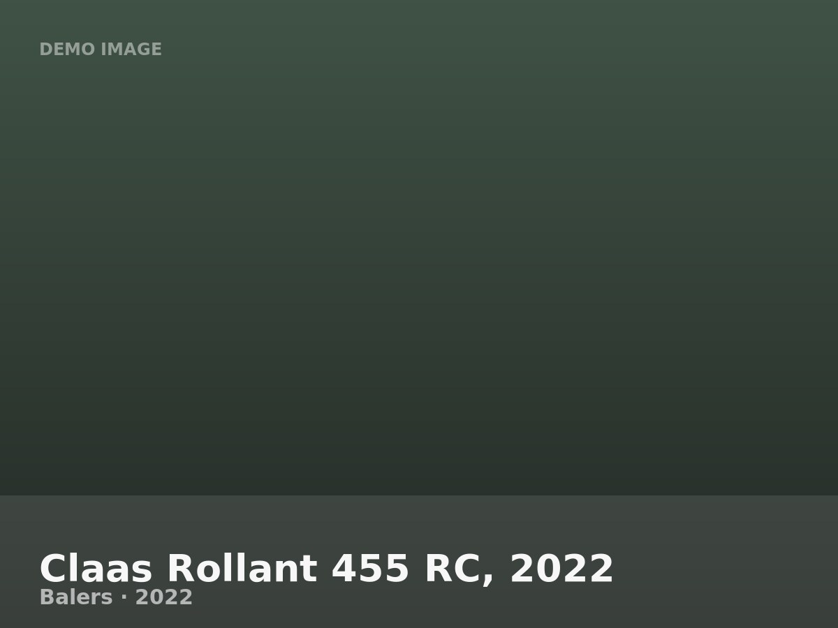 Claas Rollant 455 RC, 2022