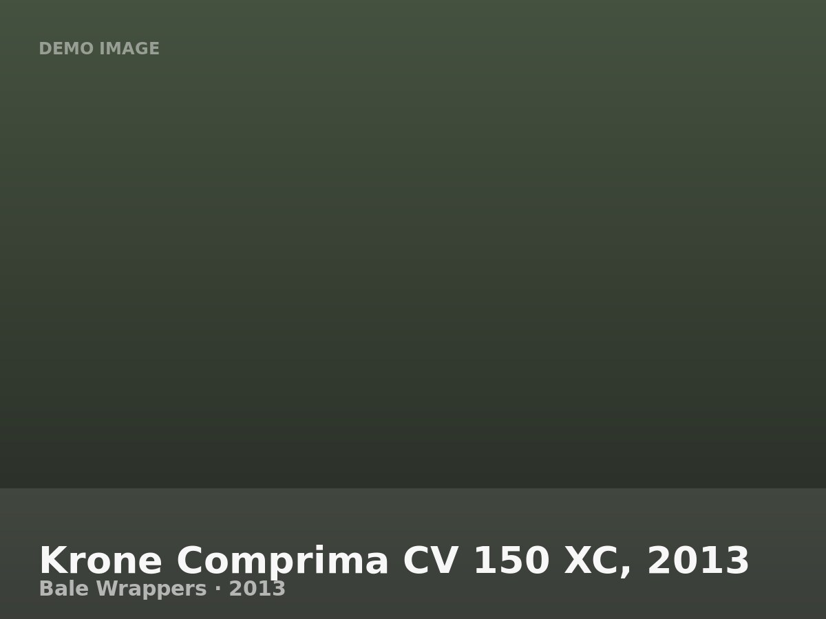 Krone Comprima CV 150 XC, 2013