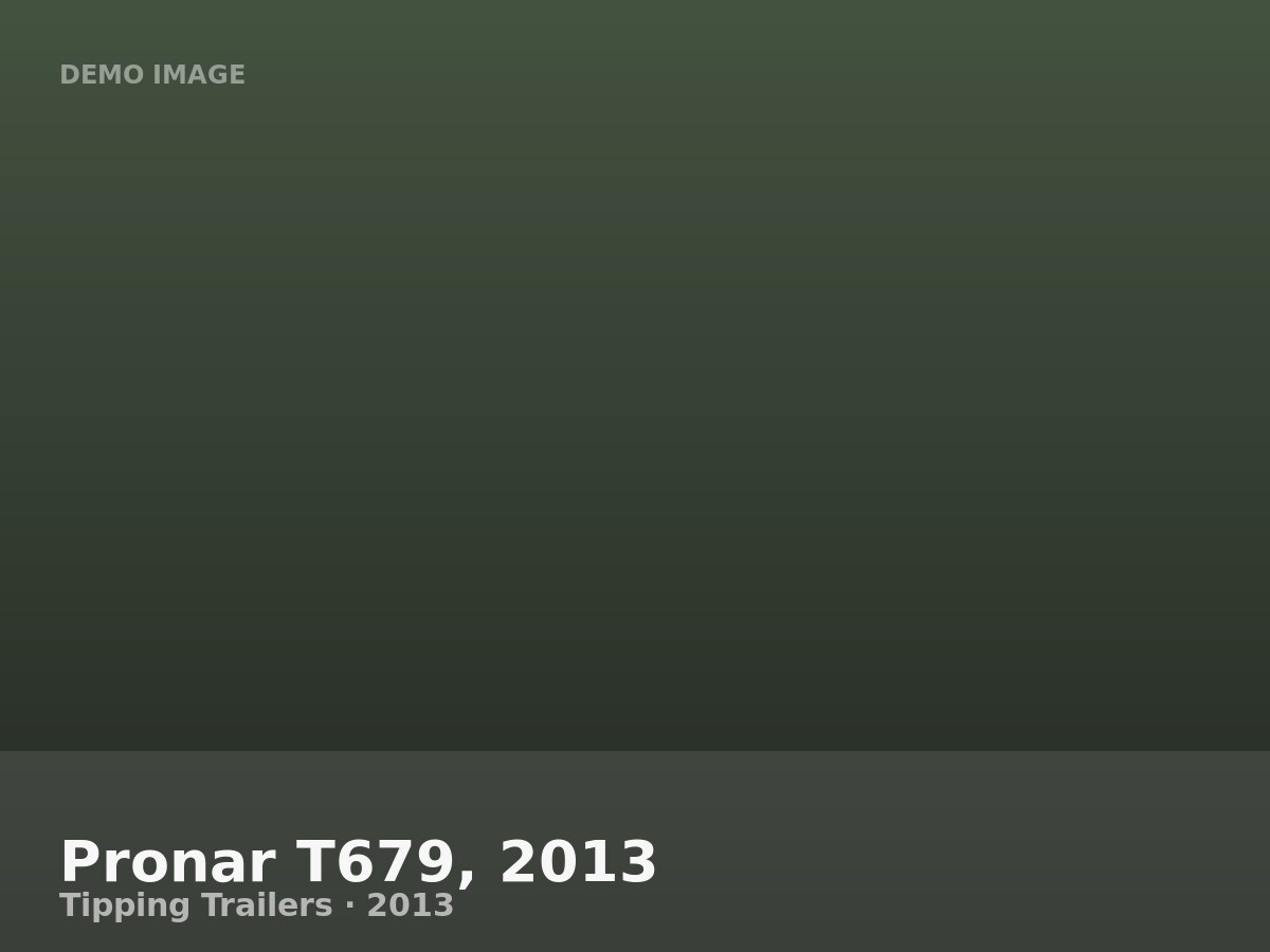 Pronar T679, 2013