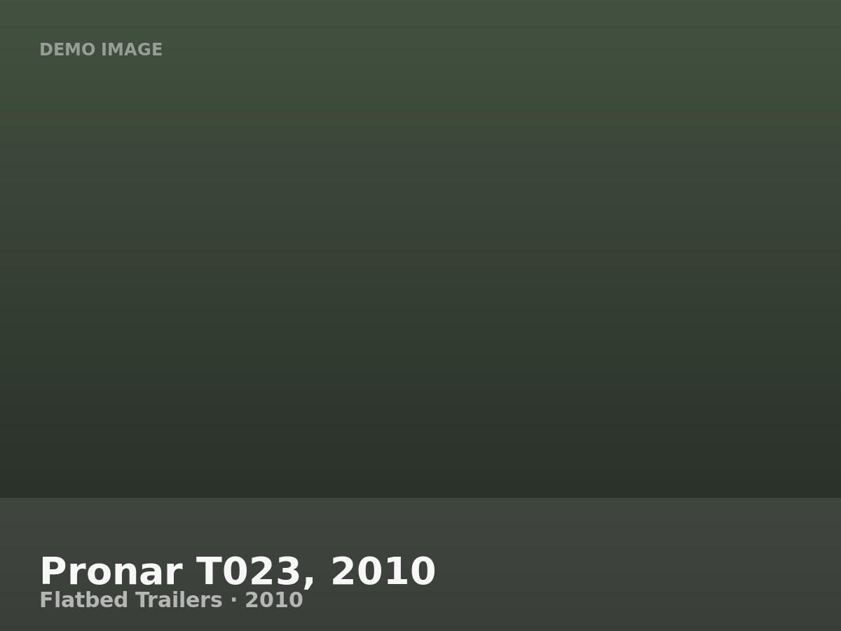 Pronar T023, 2010