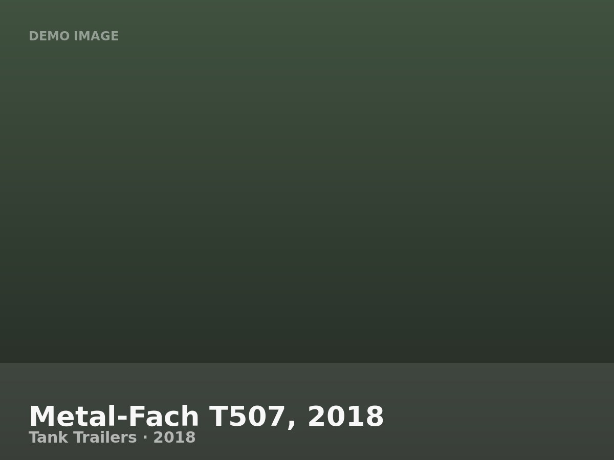 Metal-Fach T507, 2018