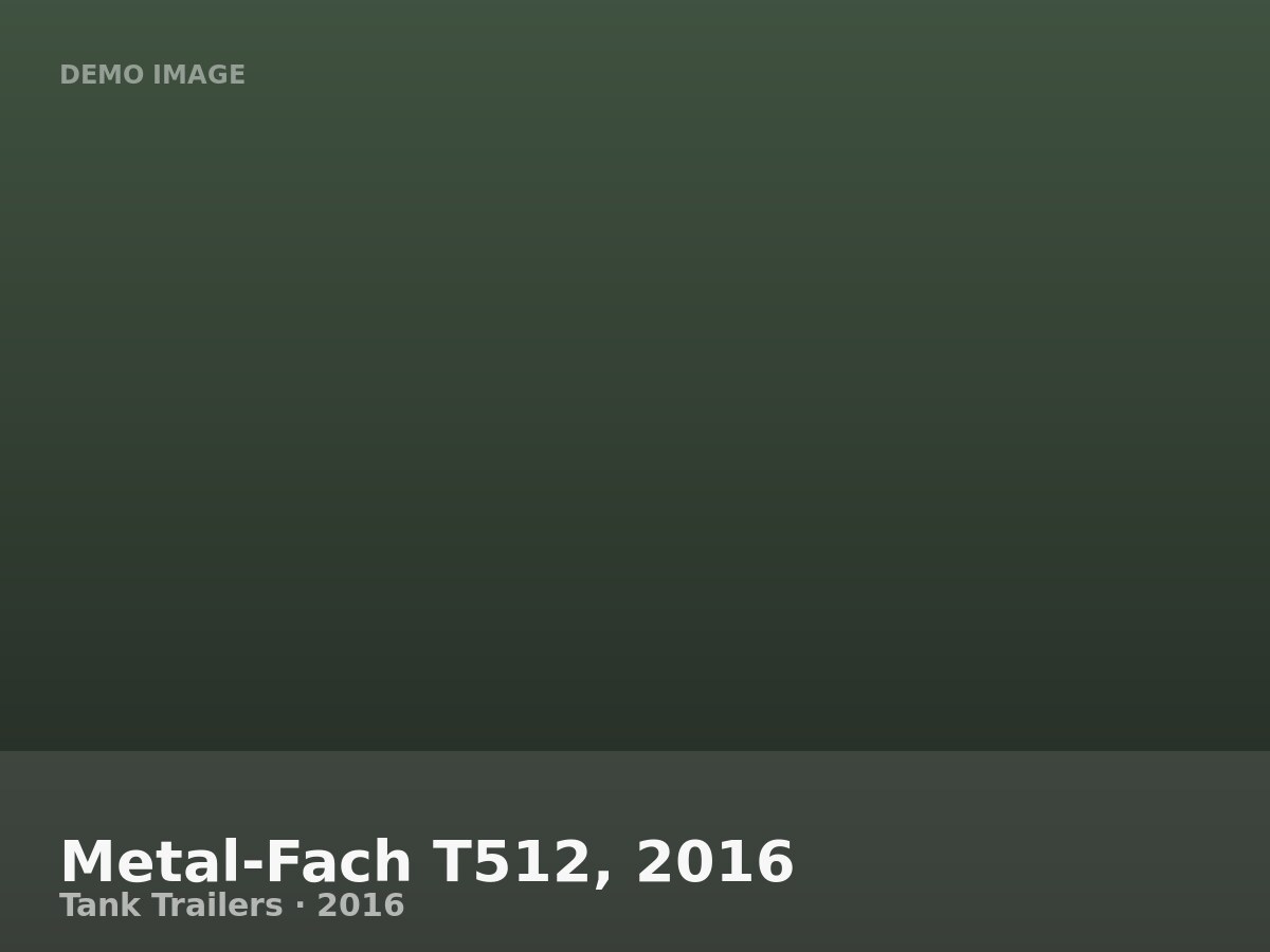 Metal-Fach T512, 2016