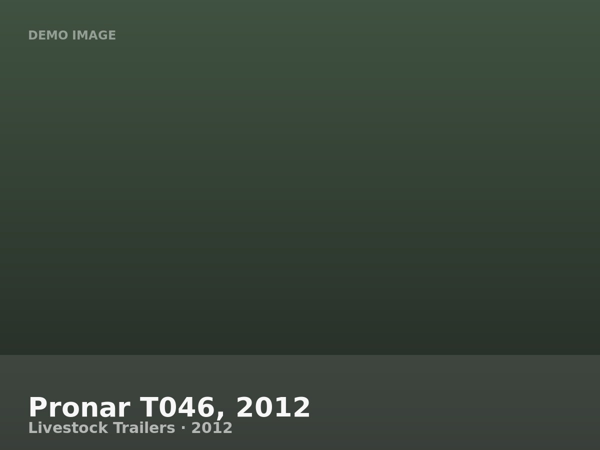 Pronar T046, 2012
