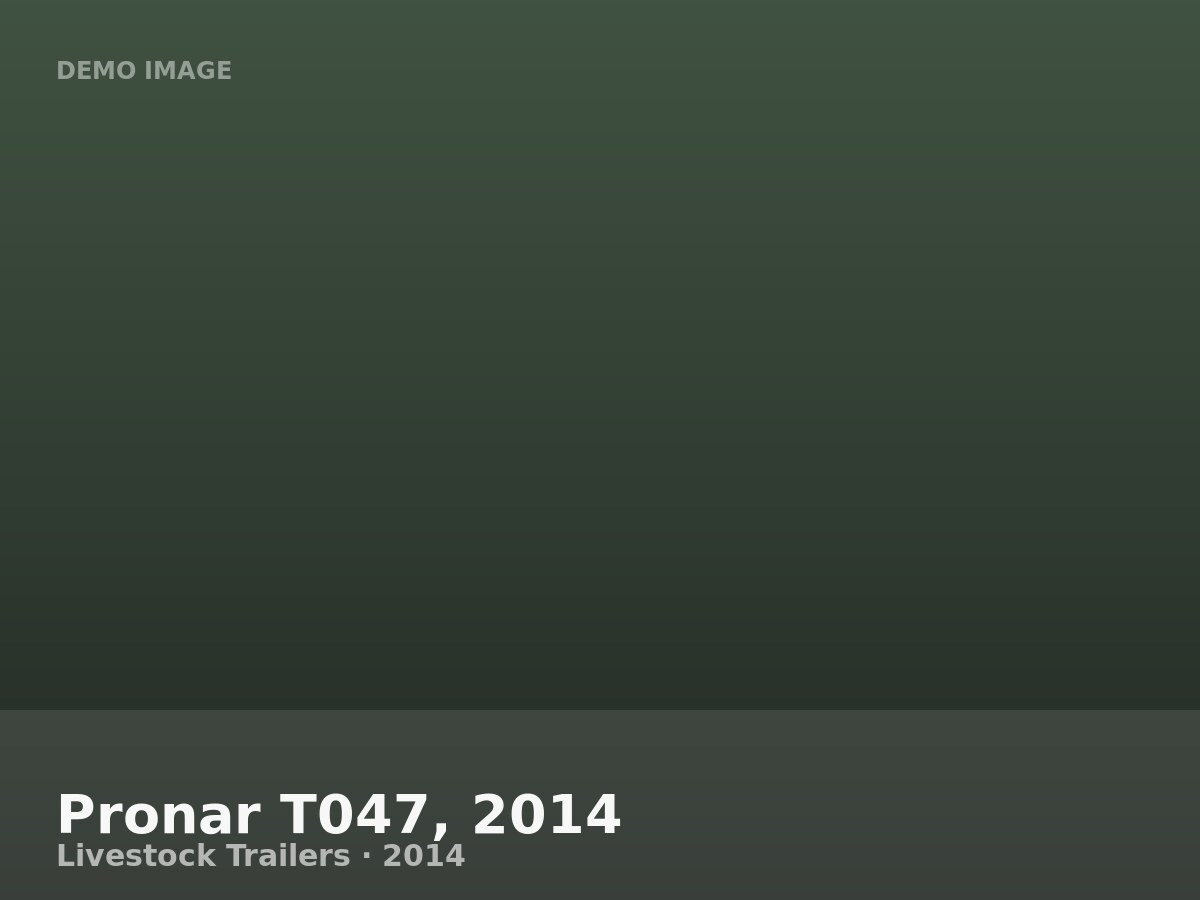 Pronar T047, 2014