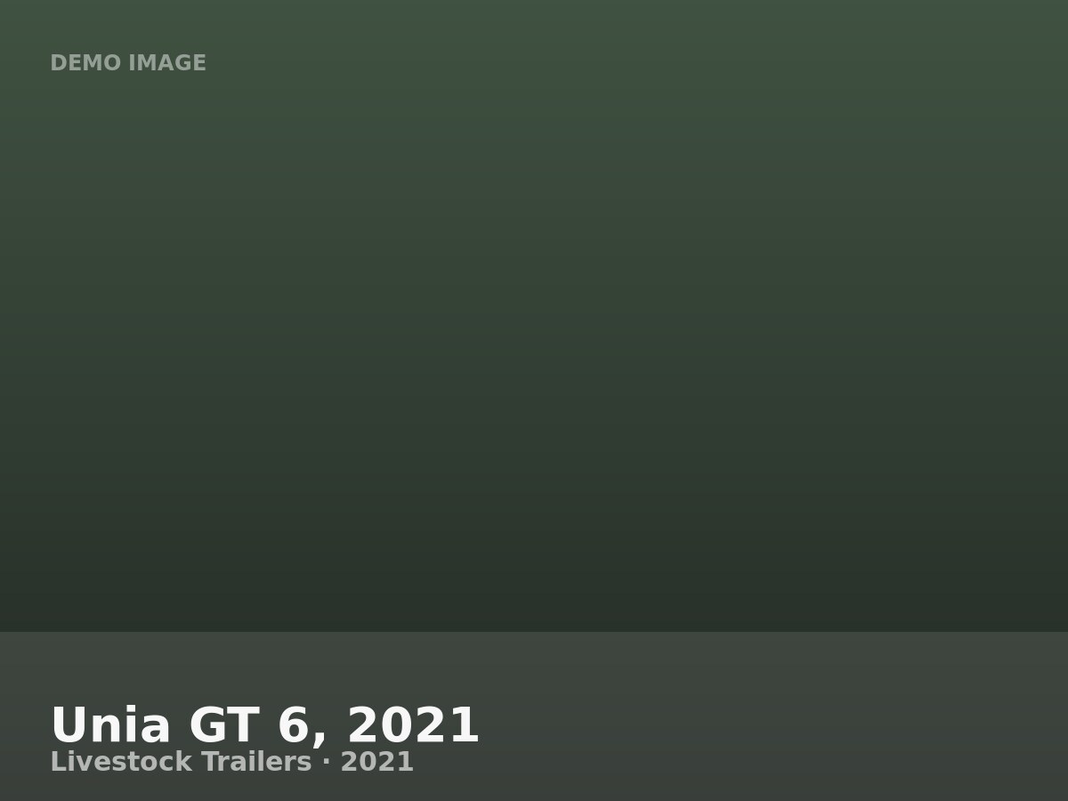 Unia GT 6, 2021