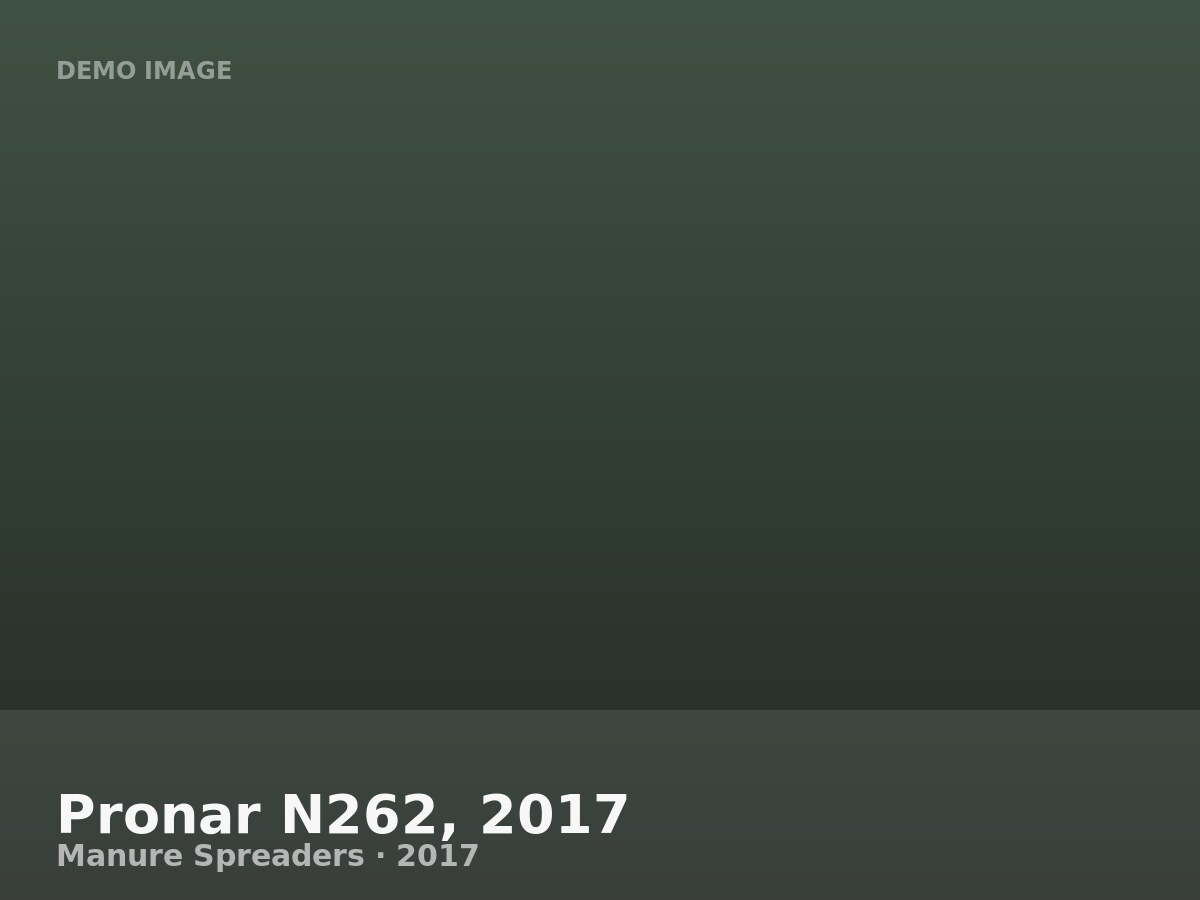 Pronar N262, 2017