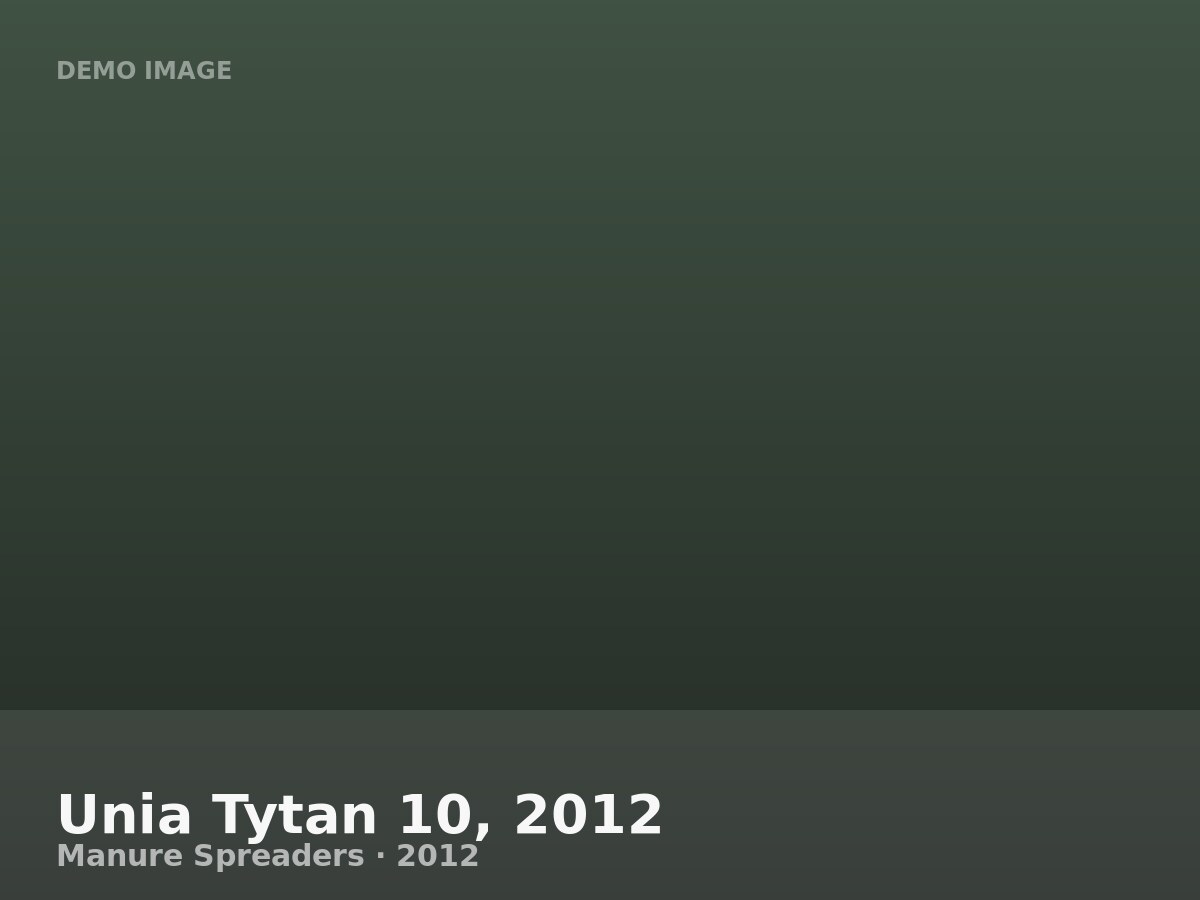Unia Tytan 10, 2012
