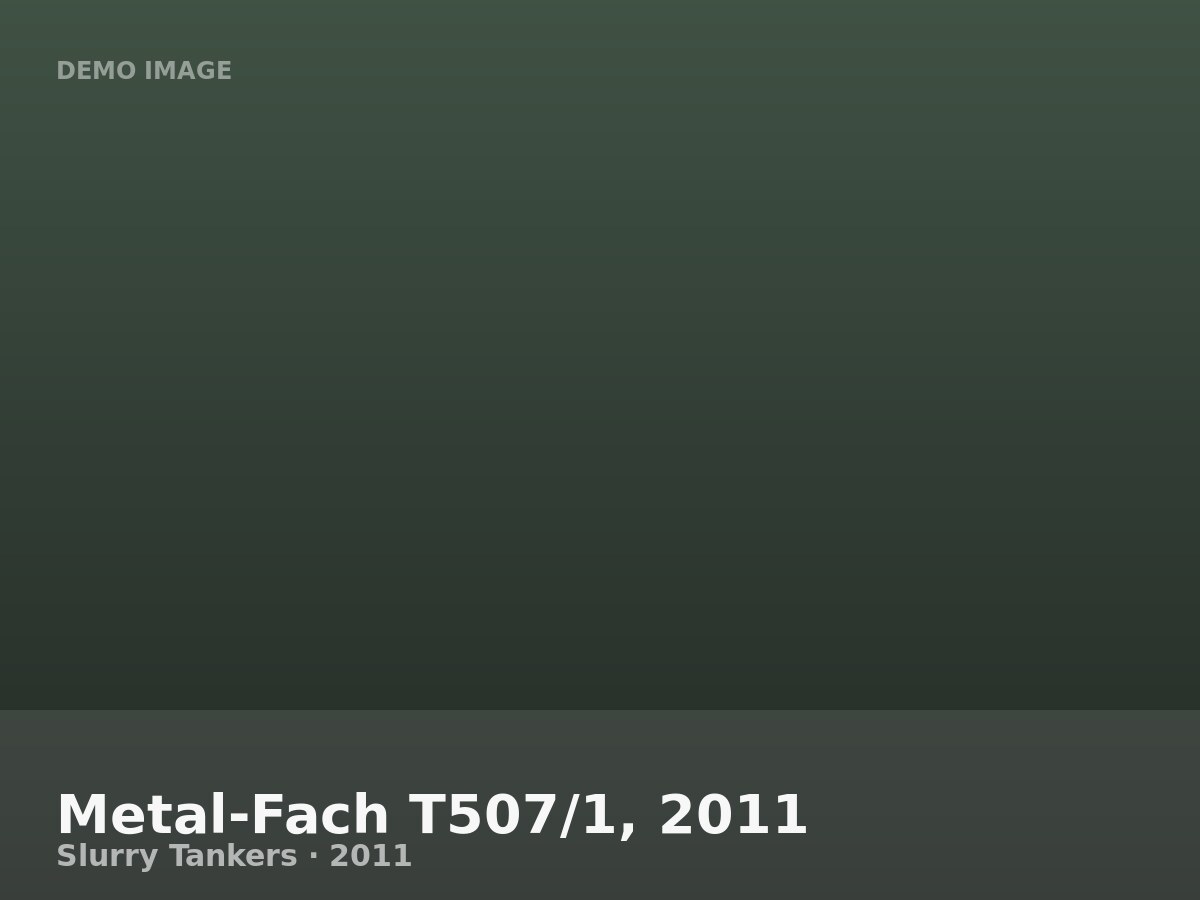 Metal-Fach T507/1, 2011