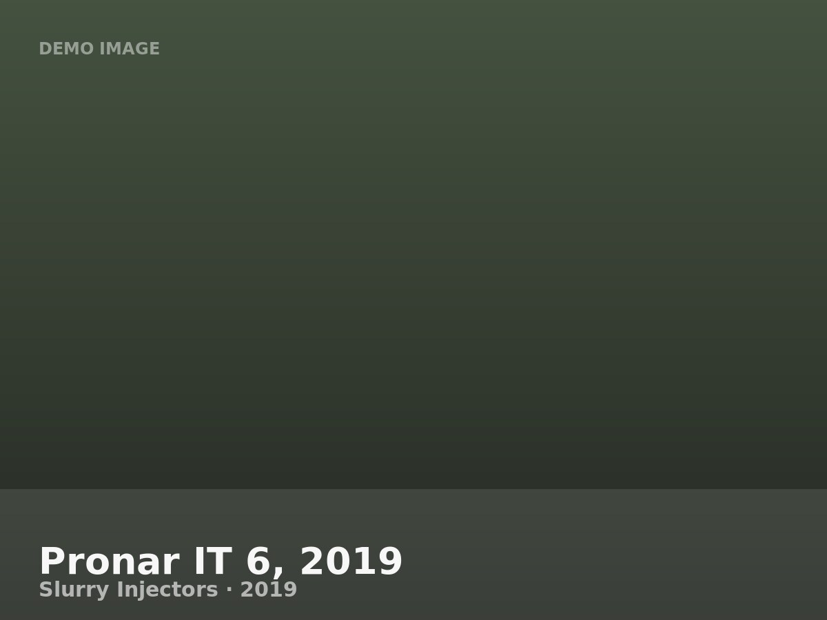 Pronar IT 6, 2019