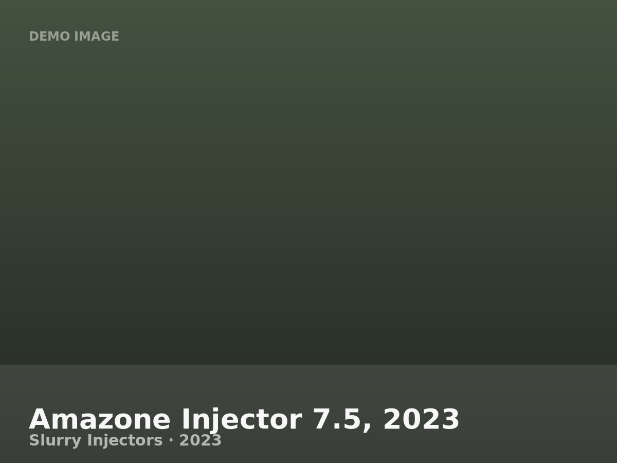 Amazone Injector 7.5, 2023