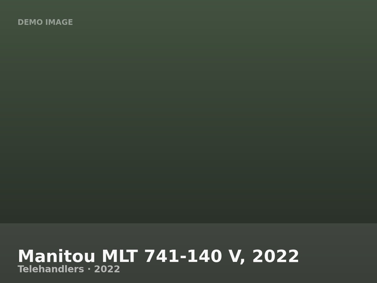 Manitou MLT 741-140 V, 2022