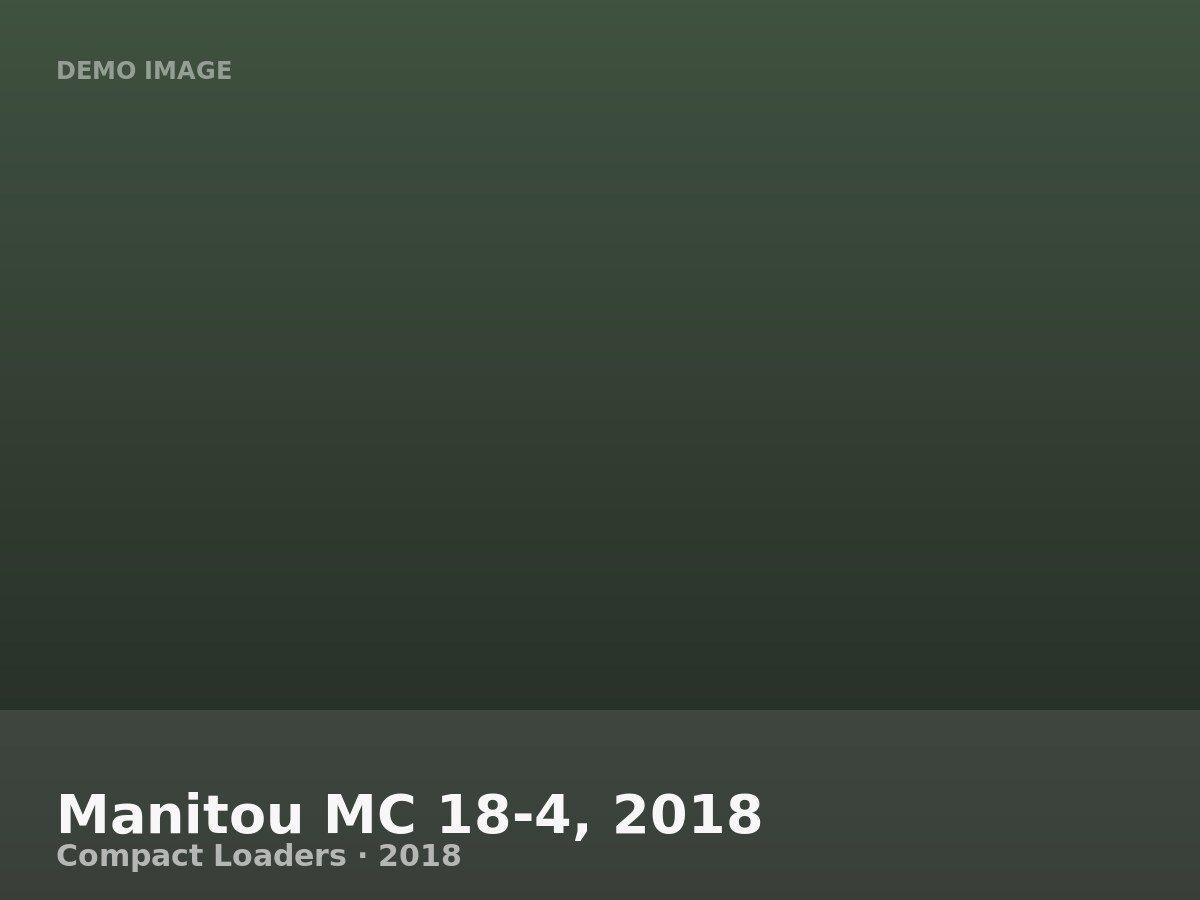 Manitou MC 18-4, 2018