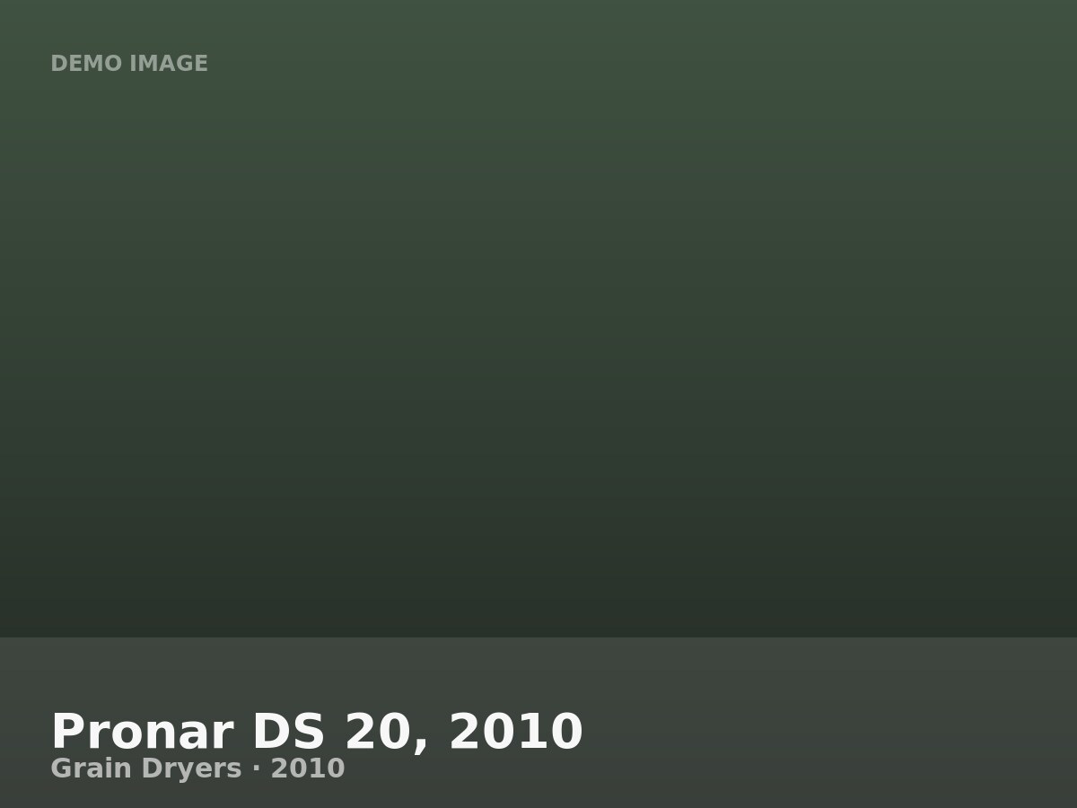 Pronar DS 20, 2010