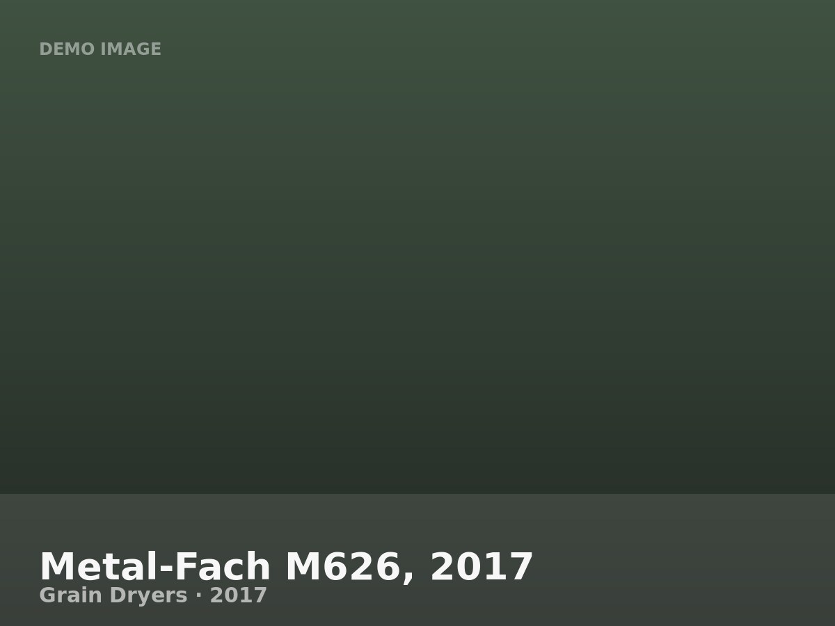 Metal-Fach M626, 2017